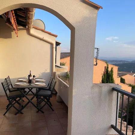Bastide 2 - Piscine - Vue - Wifi - 2 Sdb Lägenhet *